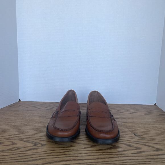 Weejuns Bass Brown Leather Slip on Loafers size 6.5 New without box floor sample - Picture 3 of 9